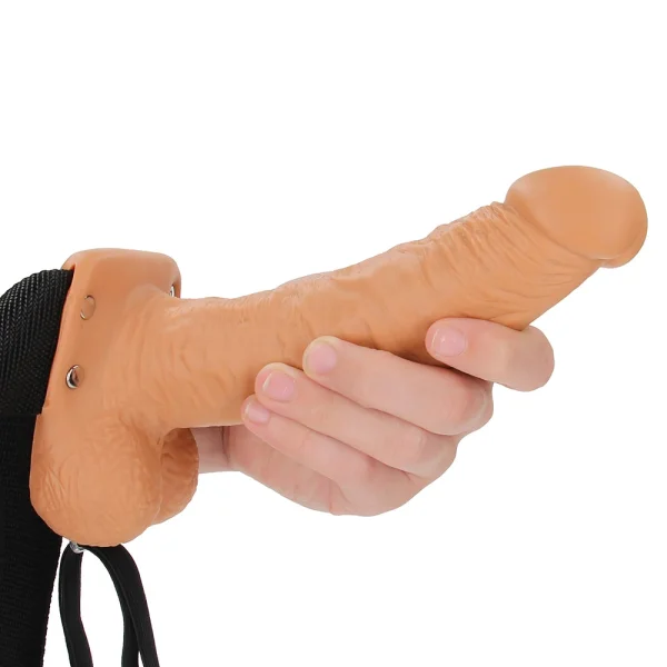 Real Rock Hollow 7 Inch Ballsy Strap-On