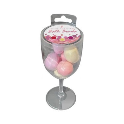 Wine Scented Bath Bombs 8pc
