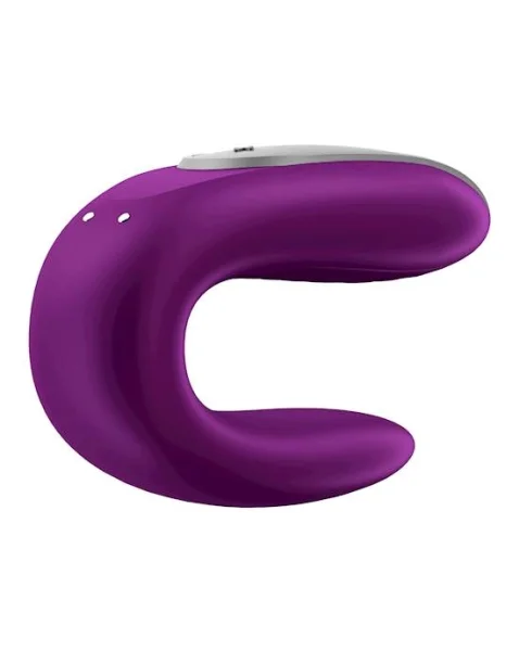 Satisfyer Double Fun - Violet - 3.7 Inch