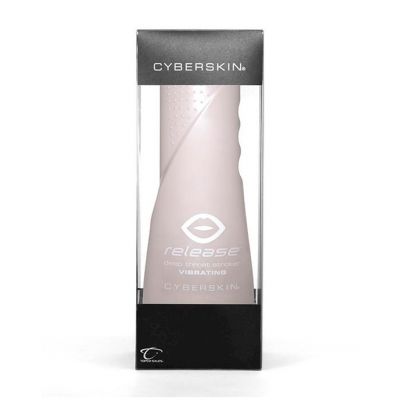 Cyberskin Release Deep Throat Stroker Flesh Vibrating Flesh