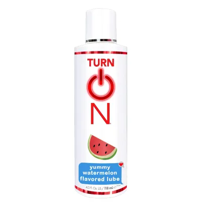 Turn on Yummy Watermelon Flavored Lube 4 Fl Oz