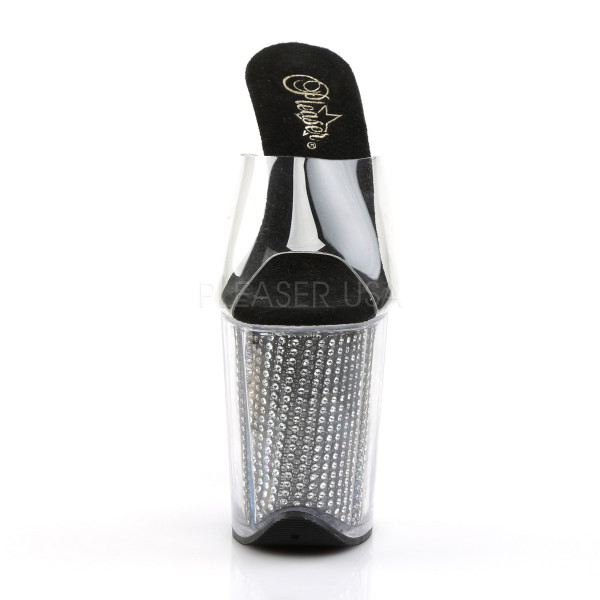 8 inches Heel, 4 inches PF Slide W/Simulated RS Filled Bottom — image 10 of 16