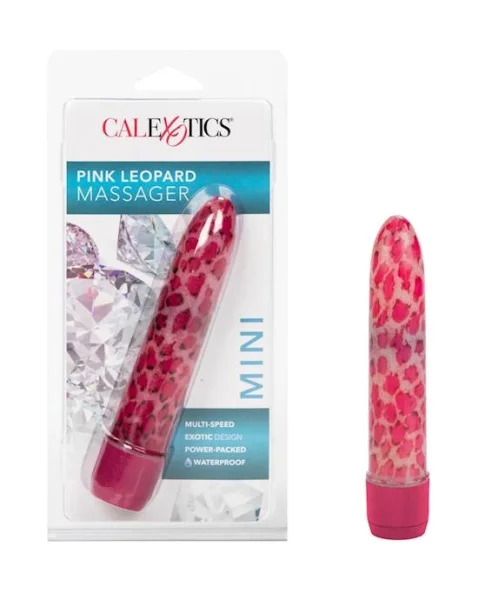 Mini Leopard Massager - Pink