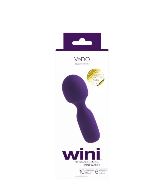 Wini Rechargeable Mini Wand - Purple — image 12 of 12