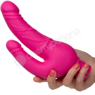 Studs Pink Power Stud Over Under Dual Penetrating Vibrator