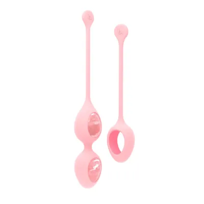 Biird Yonii 2 Piece Rose Quartz Eggs Set