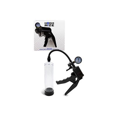 High Rize 8 6 Penis Pump With Pistol Grip Pressure Gauge