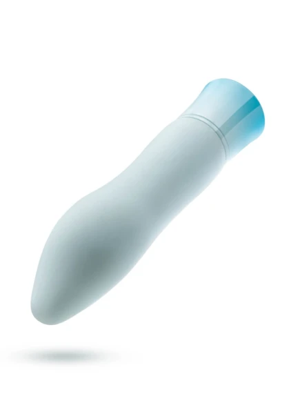 Oh My Gem Ardor Rechargeable Waterproof Silicone Warming Vibrator By Blush - Aquamarine