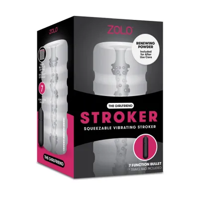 ZOLO Squeezable Vibrating Masturbator Girlfriend