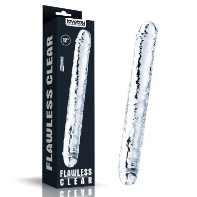 Flawless Clear Double Dildo 12