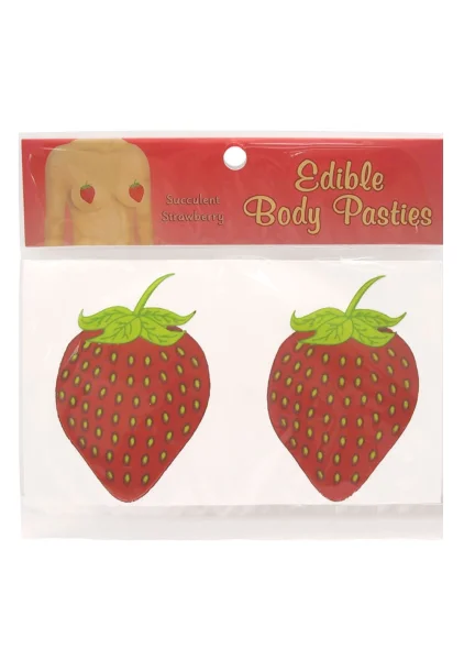 Edible Body Pasties - Succulent Strawberry