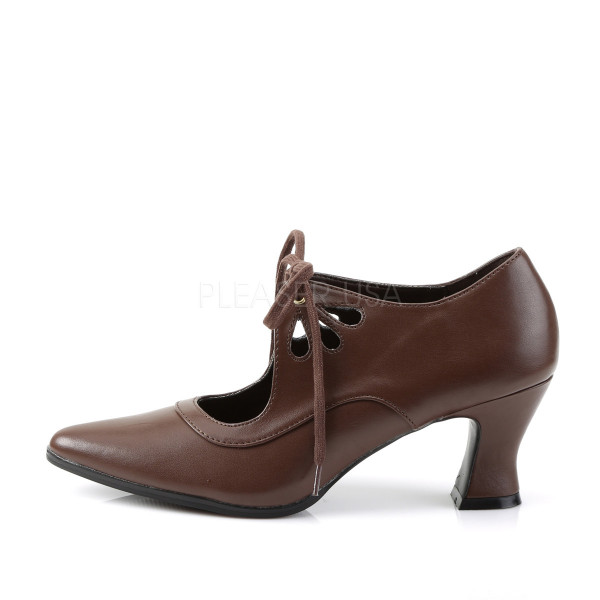 2 3/4 inches Heel Maryjane Pump w/ Peekaboo Lace Front — image 15 of 16