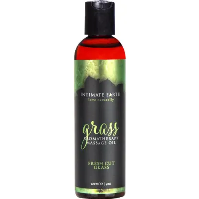 Intimate Earth Aromatherapy Massage Oil Grass 120ml