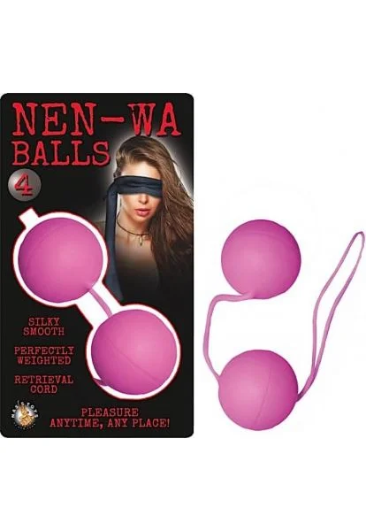 Nen Wa Balls 4 Waterproof Pink — image 2 of 2