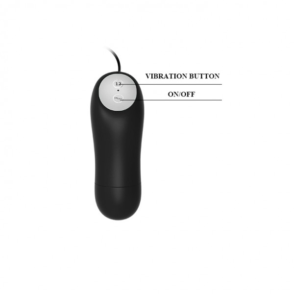 3.4" Vibrating Butt Plug