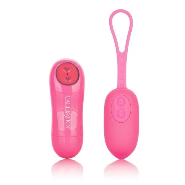 Silicone Remote Control Bullet Vibrator Pink