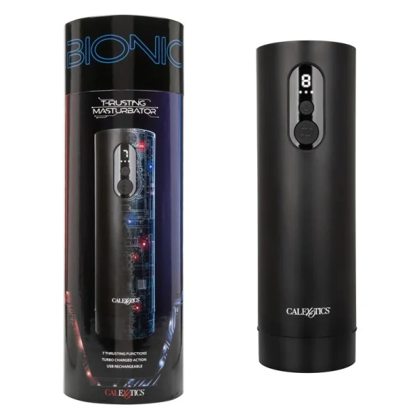 Bionic Thrusting Rechargeable Penis Masturbator By CalExotics