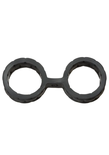 Japanese Style Bondage Silicone Cuffs - Large