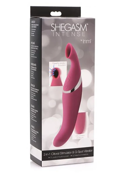 Shegasm Intense 2 in 1 Clit Stimulator
