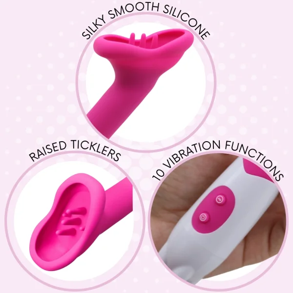 Silicone Oral Stimulating Clit Vibrator