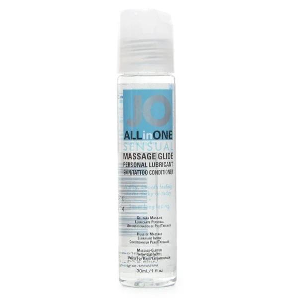 JO All-In-One Silicone Sensual Massage Glide 1 fl oz