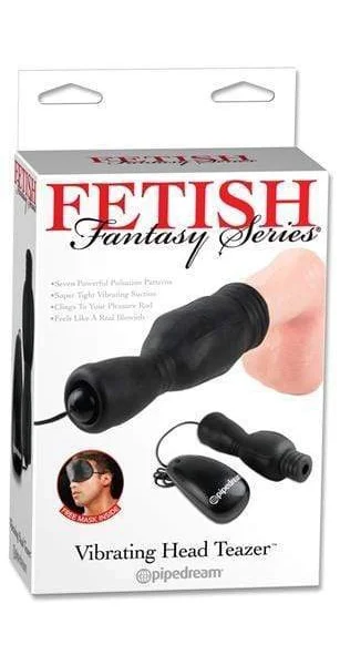 Fetish Fantasy Series Vibrating Head Teazer - Black