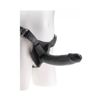 King Cock Strap On Harness W 9in Cock Black