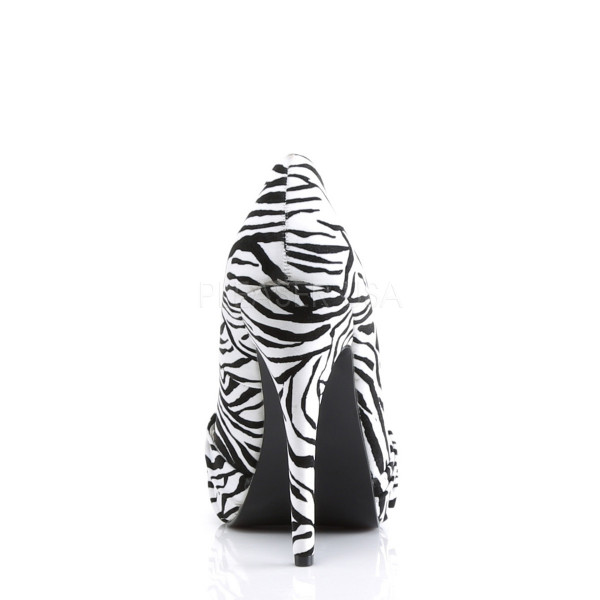 SAFARI-06 - 4 3/4" Heel, 1" Hidden P/F Pump W/ Pleated Detail — image 8 of 8