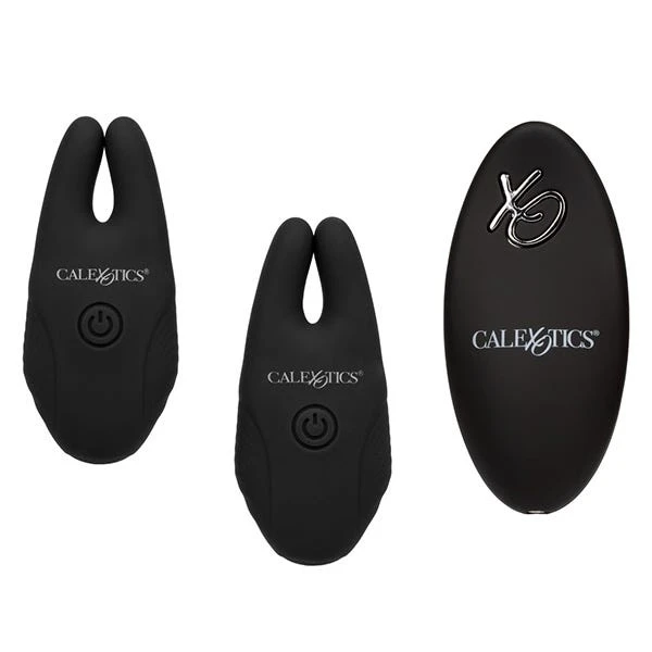 CalExotics Remote Controlled Silicone Nipple Clamps