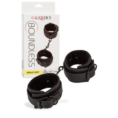 California Exotic Boundless Vegan Leather Ankle Cuffs