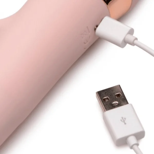 Sliding Ring Rabbit Vibrator | Blended Clit & G-Spot Orgasm Rabbit