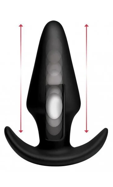 Kinetic Thumping 7X Large Anal Plug Black Thump It! — image 6 of 8