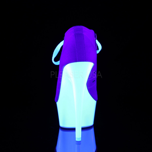 6 inches Heel,1 3/4 inches PF Open Toe Sneaker, Side Zip — image 12 of 20