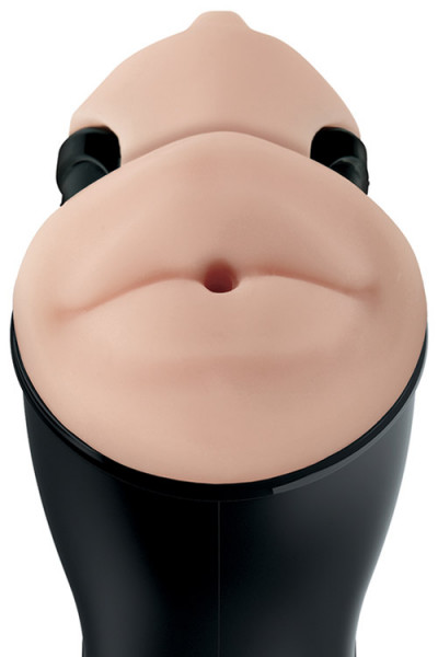 Pipedream Lifelike Dual Entry Vibrating Masturbator