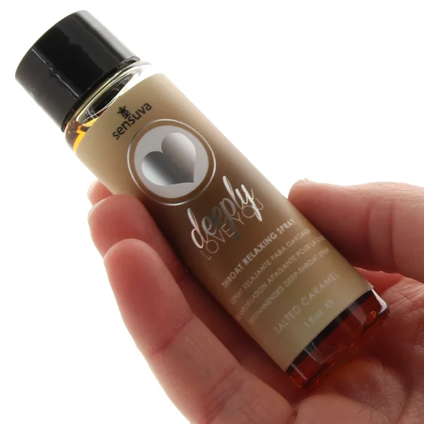 Deeply Love You Throat Relaxing Spray - Salted  Caramel - 1 Fl. Oz.