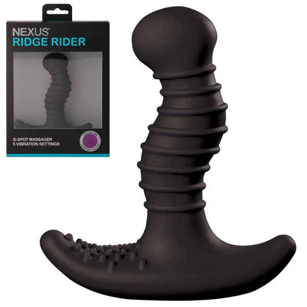 Nexus Ridge Rider+ Unisex Vibrator - Black — image 13 of 13