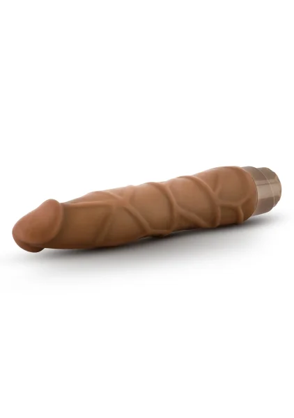 Dr. Skin - Cock Vibe 1 - 9 Inch Vibrating Cock -  Chocolate