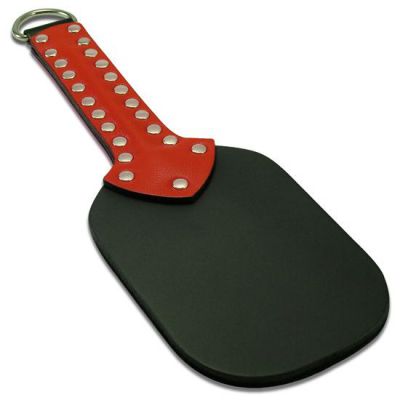Leather and Fur Pleasure Paddle