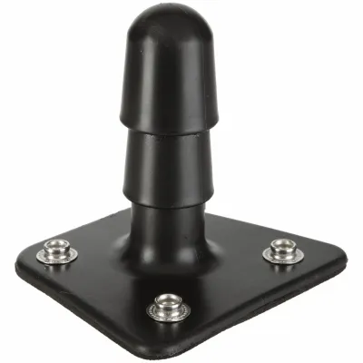 Vac U Lock Plat Black Plug with Snaps