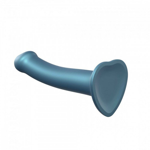 Strap-On-Me Metallic Shine Silicone Dildo