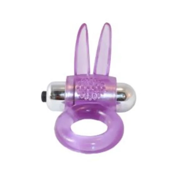 Ribbed Rabbit Vibrating Cockring — image 6 of 8
