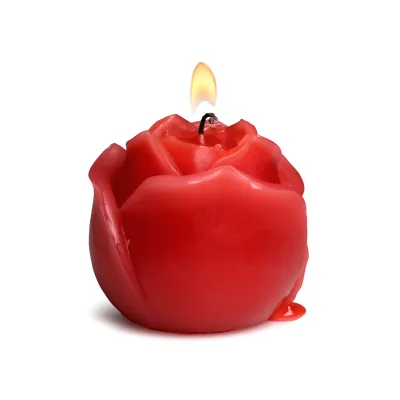 Flaming Rose Rose Drip Candle