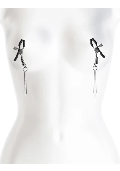 Bound Adjustable D3 Nipple Clamps by NS Novelties - Gunmetal