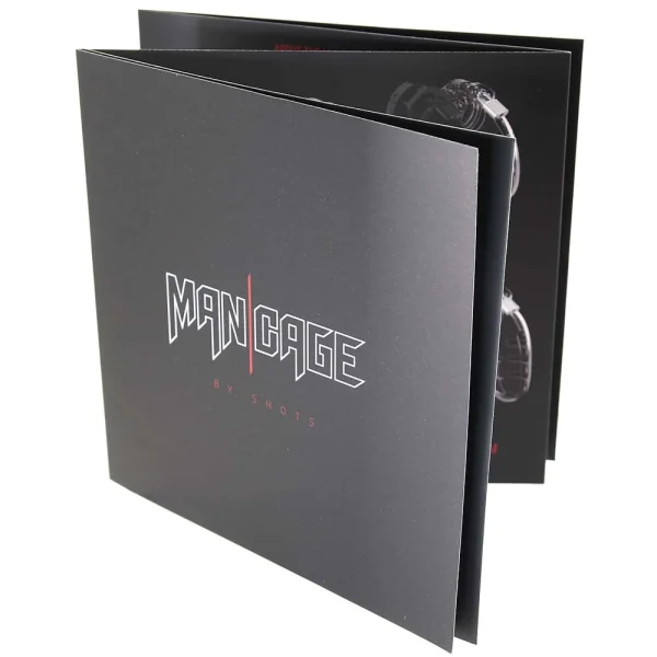Mancage Model 18 - 3.5 Inches Silicone Cock Cage & Ballsplitter