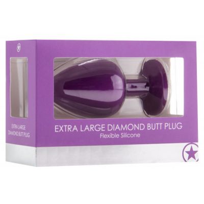Extra Large Diamond Butt Plug