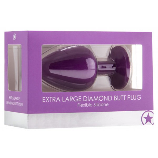 Extra Large Diamond Butt Plug