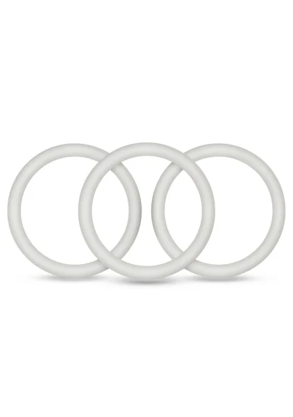Performance - Vs1 Pure Premium Silicone Cockrings  - Medium - Indigo