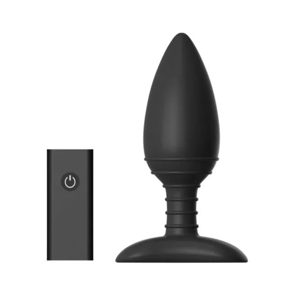 Nexus Ace Remote Control Large Butt Plug Black