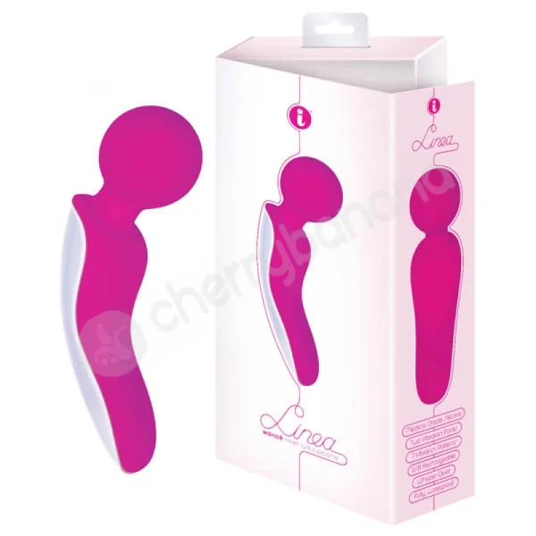 Linea Wande Pink Vibrating Wand Massager