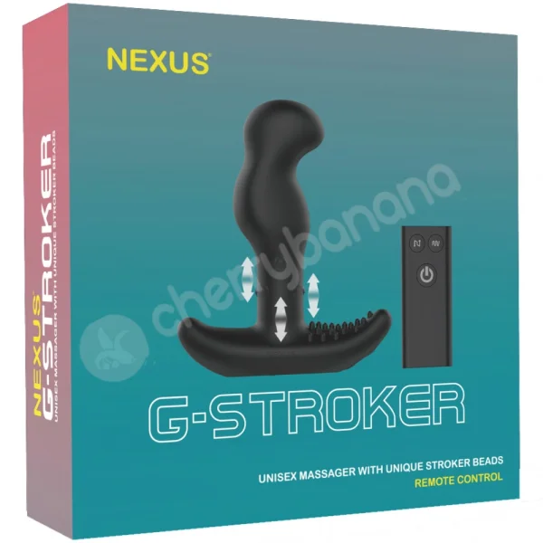 Nexus G-Stroker Unisex Vibrator With Stroking Beads